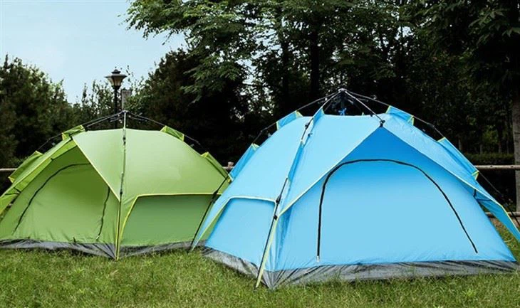 3 Man Family Tent of scene