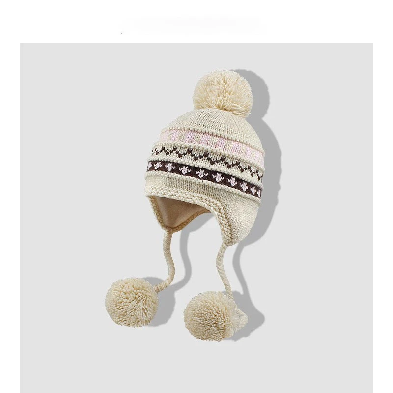 Womens Pom Pom Hat