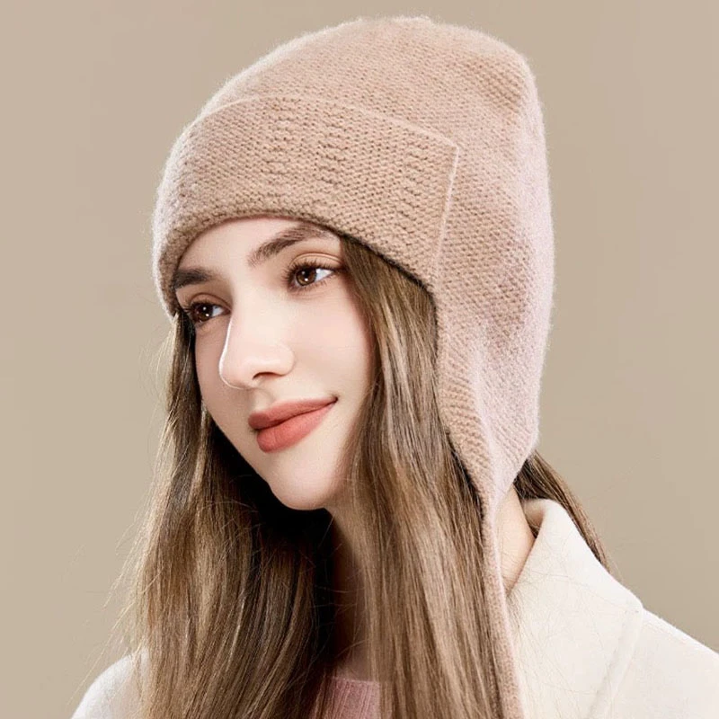 Wool Hat With Ear Flaps
